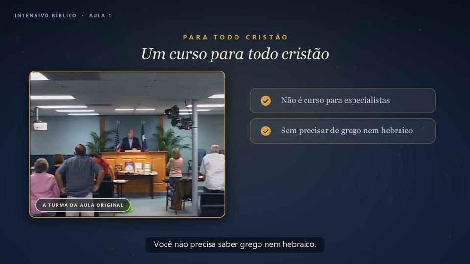Turma das aulas originais